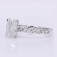 2.47 Carats Lab Grown Diamond 14K Gold Ring