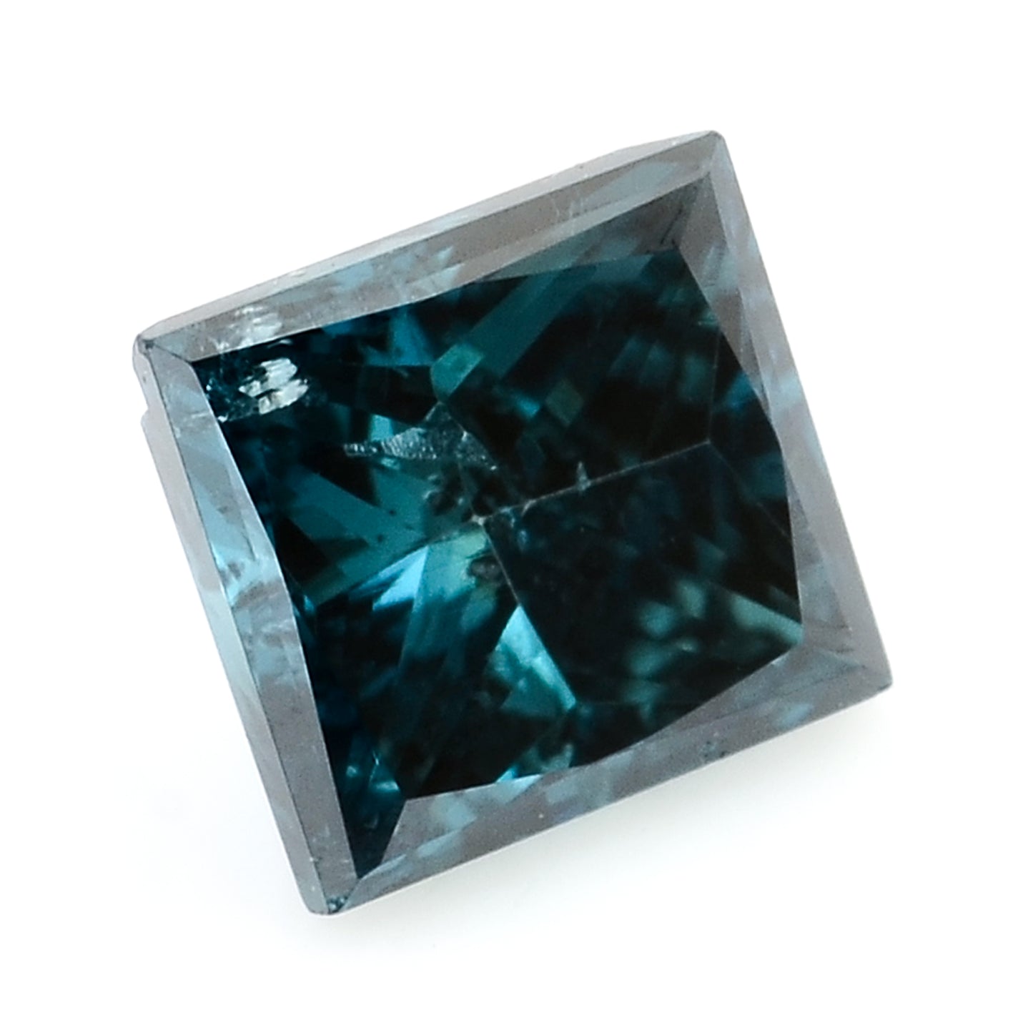 0.31 Blue Diamond Sqaure Loose Gemstone