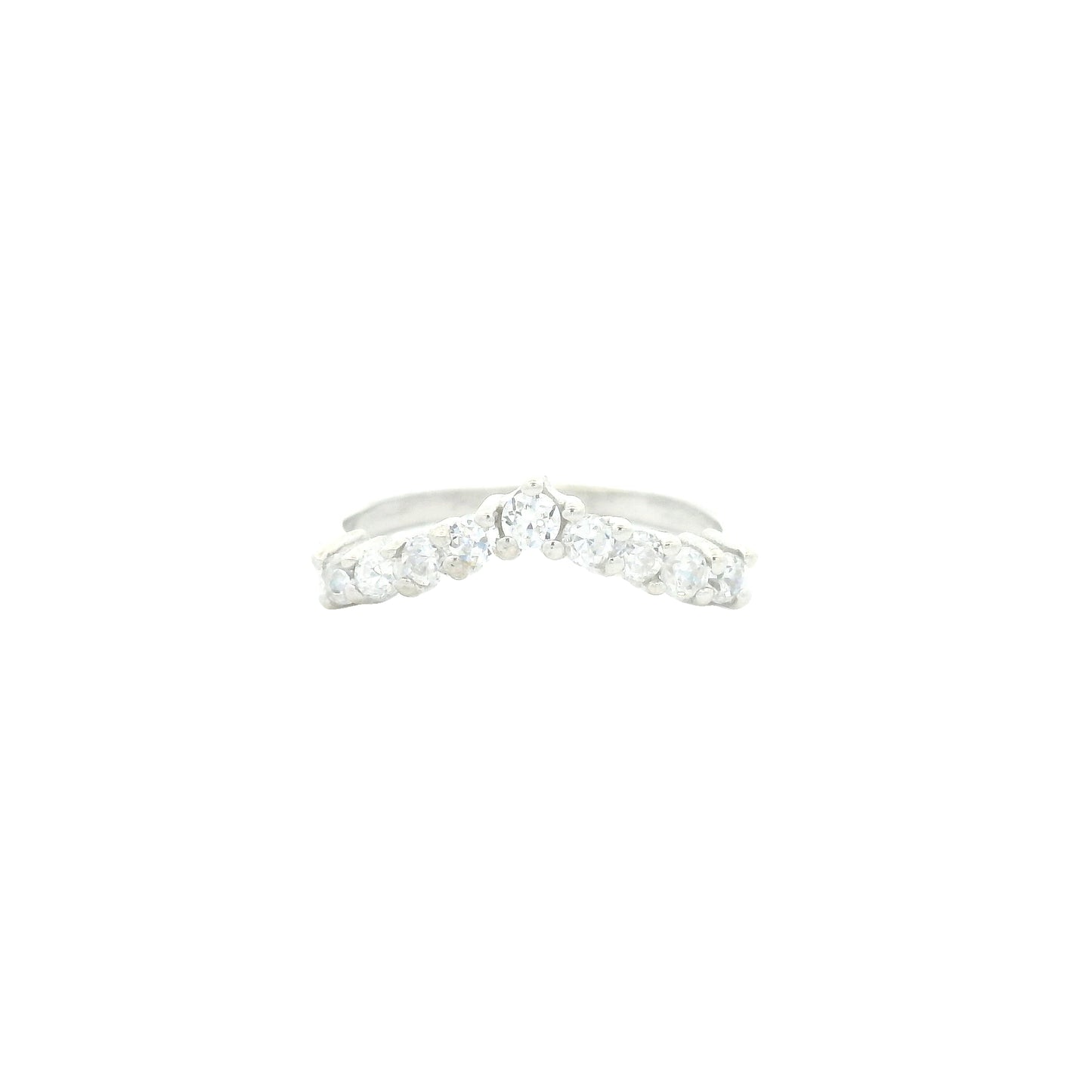 0.94 Ct Cubic Zirconia 925 Sterling Silver Ring