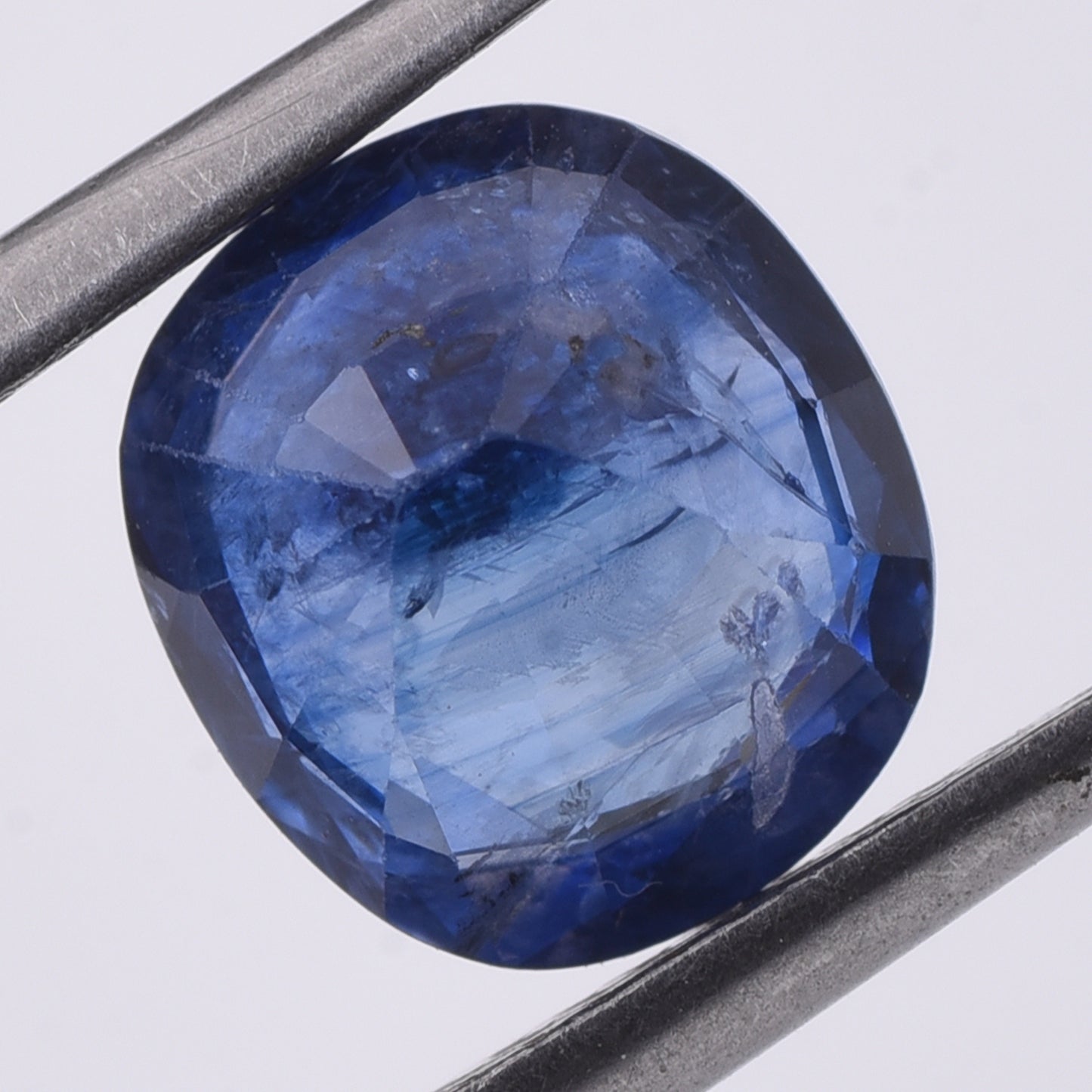 2.62 Natural Corundum Sapphire Rectangular Cushion Mixed Cut Gemstone
