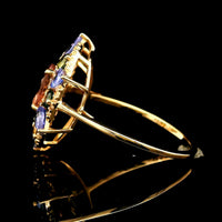 2.29 Ct Oval Tourmaline 14K Gold Ring