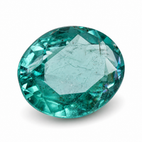 2.8 Natural Beryl Emerald Oval Mixed Cut Gemstone