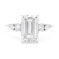 3.20 Carats Lab Grown Diamond 14K Gold Ring