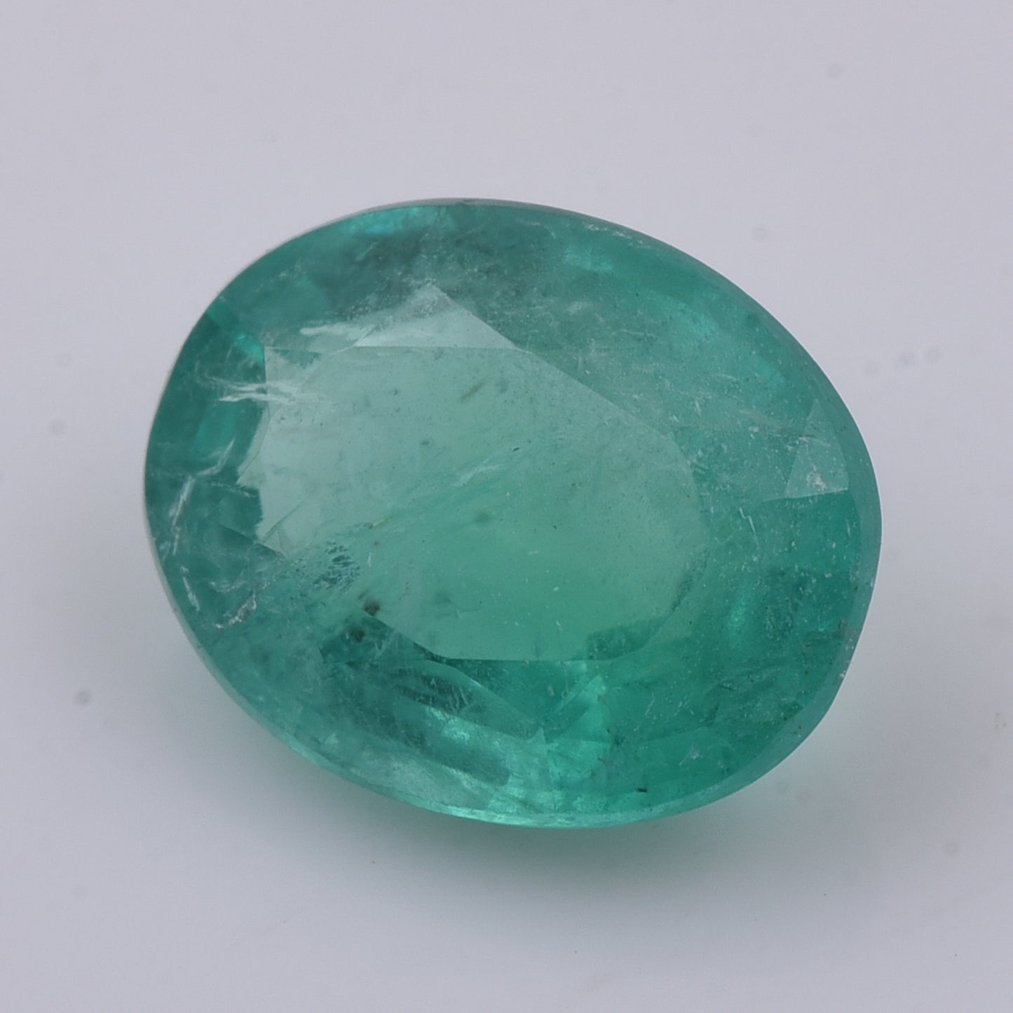 2.2 Natural Beryl Emerald Oval Mixed Cut Gemstone