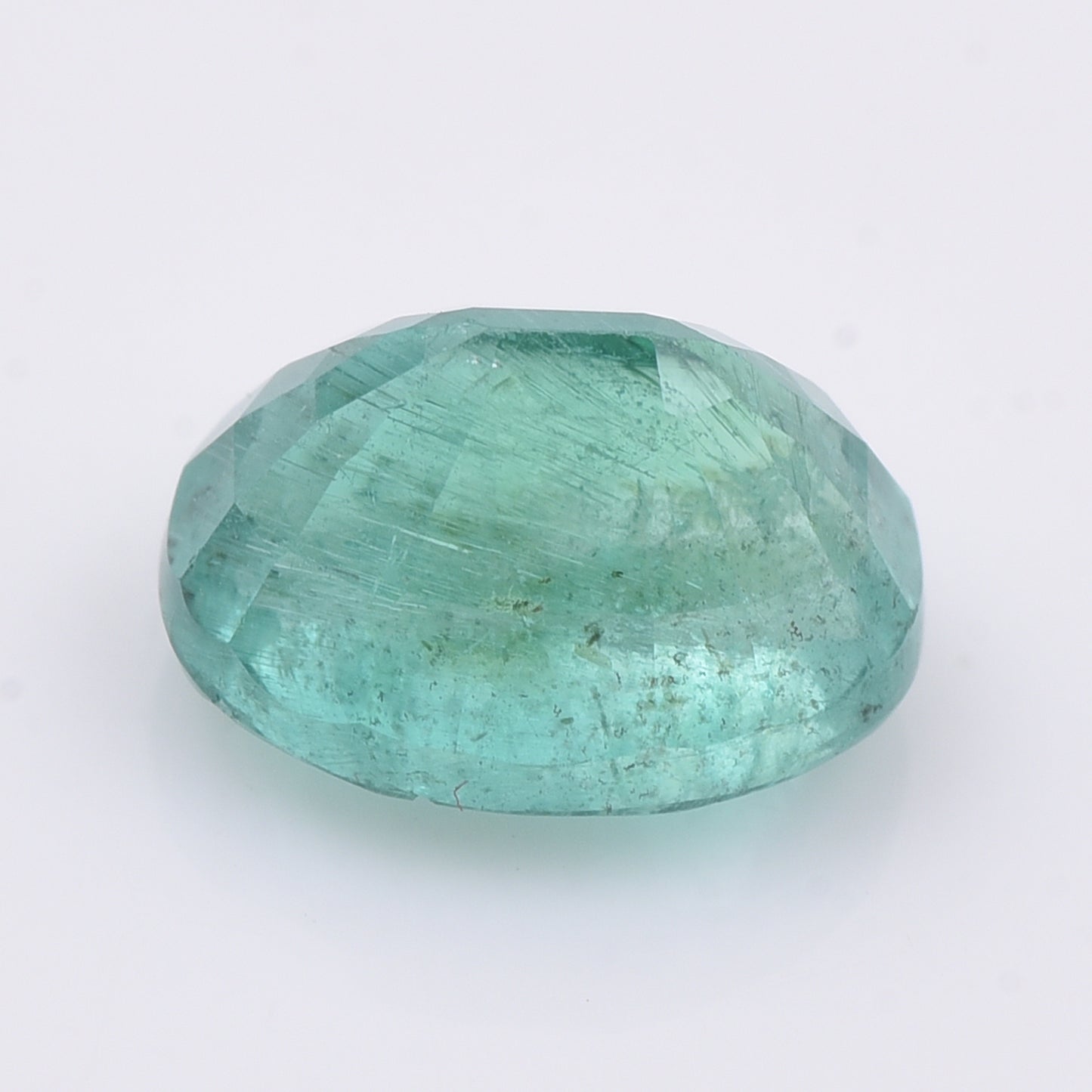 1.6 Natural Beryl Emerald Oval Mixed Cut Gemstone