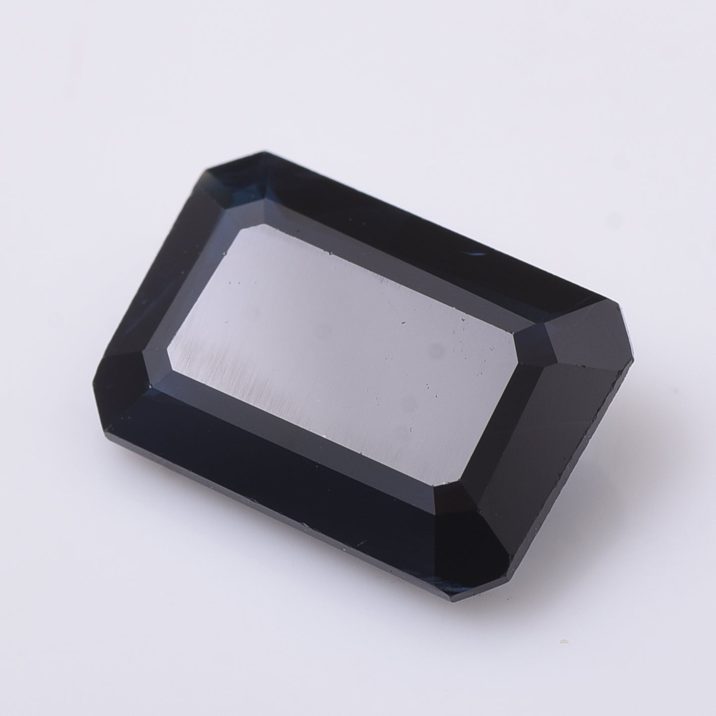 3.68 Natural Corundum Sapphire Emerald Cut Gemstone