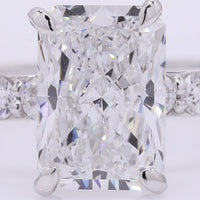 2.31 Carats Lab Grown Diamond 14K Gold Ring