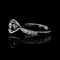 3.12 Carats Lab Grown Diamond 950 Platinum Ring