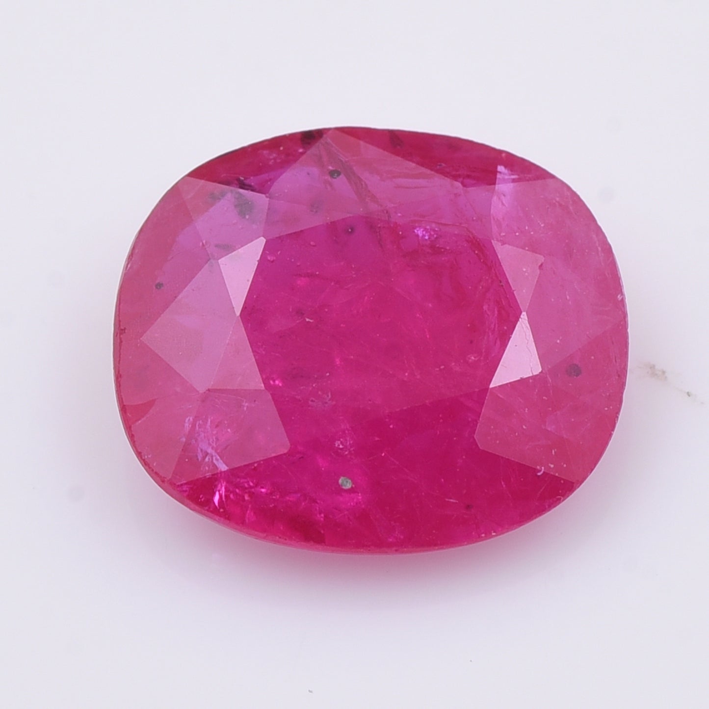 1.76 Natural Corundum Ruby Rectangular Cushion Mixed Cut Gemstone