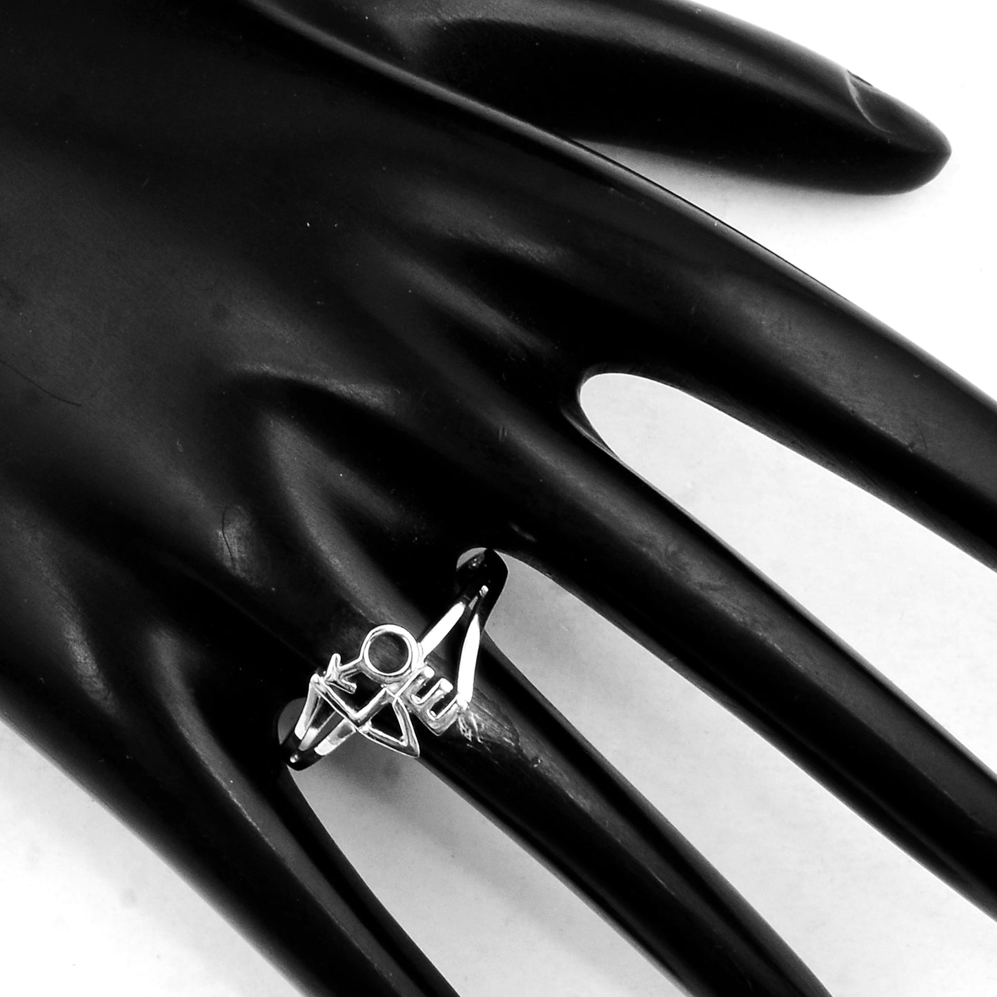0.00 Ct Plain 925 Sterling Silver Ring