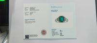 1.50 Ct Octagon Step Cut Natural Emerald 14K Gold Ring