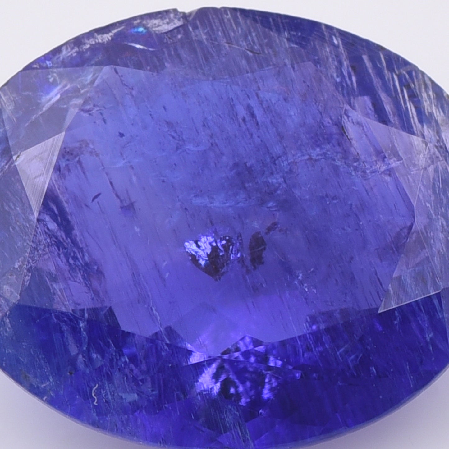 4.68 Natural Zoisite Tanzanite Oval Mixed Cut Gemstone