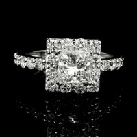 2.04 Carats Lab Grown Diamond 14K Gold Ring