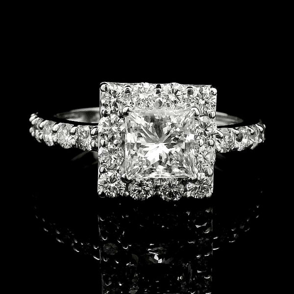 2.04 Carats Lab Grown Diamond 14K Gold Ring