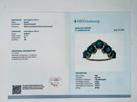 2.27 Ct Round Natural Emerald 14K Gold Ring