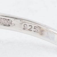 0.81 Ct Round Cubic Zirconia 925 Sterling Silver Ring