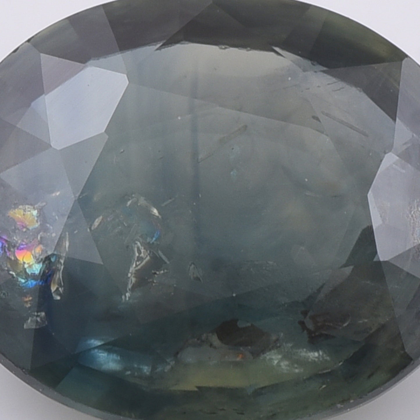 3.15 Natural Corundum Sapphire Oval Mixed Cut Gemstone