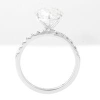 4.77 Carats Lab Grown Diamond 950 Platinum Ring