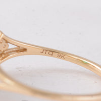1.87 Ct Oval Emerald 9K Gold Ring