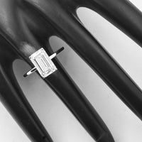 3.09 Carats Lab Grown Diamond 14K Gold Ring