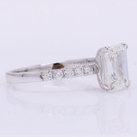 2.17 Carats Lab Grown Diamond 14K Gold Ring