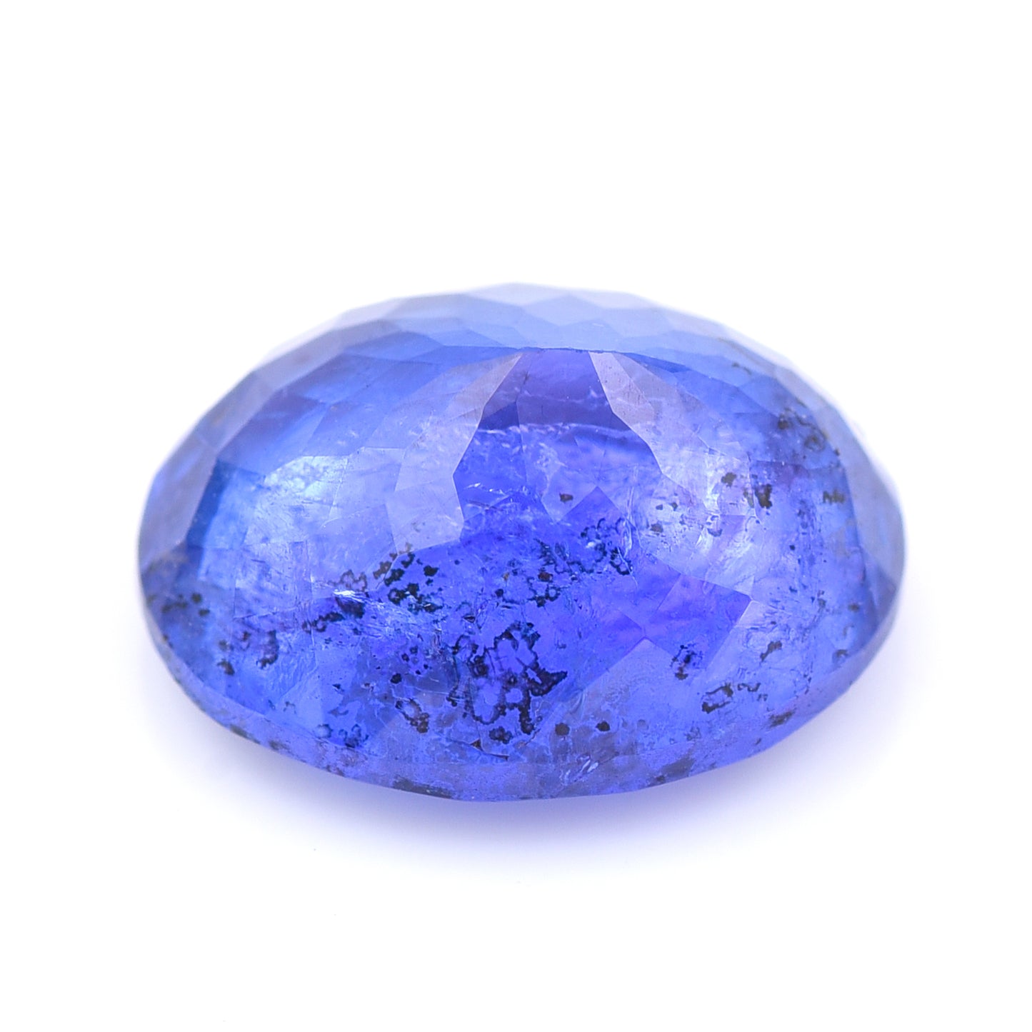 9.66 Natural Zoisite Tanzanite Oval Mixed Cut Gemstone