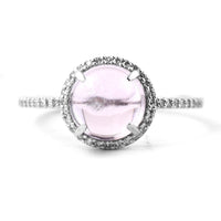 2.59 Ct Round Mixed Cut Natural Tourmaline 950 Platinum Ring