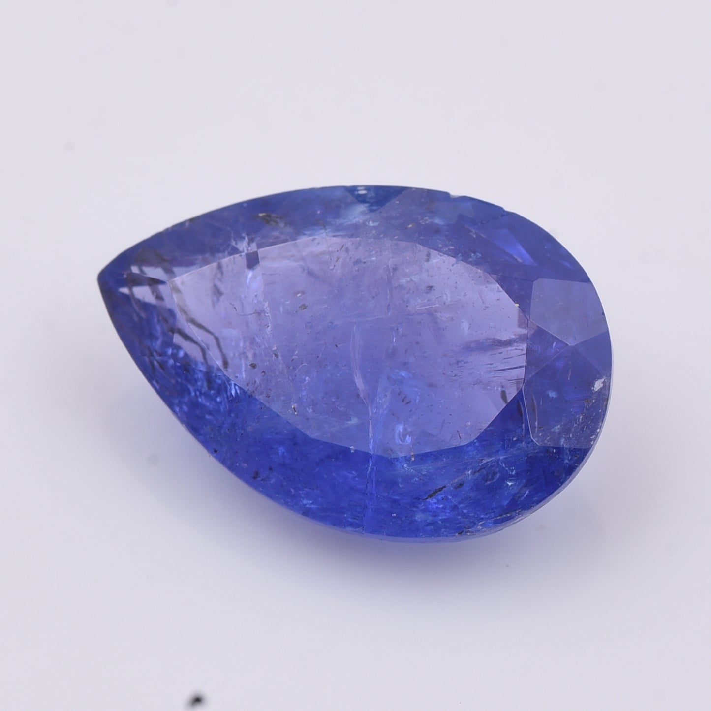 6.13 Natural Zoisite Tanzanite Pear Mixed Cut Gemstone