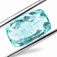 8.57 Natural Beryl Emerald Rectangular Cushion Mixed Cut Gemstone
