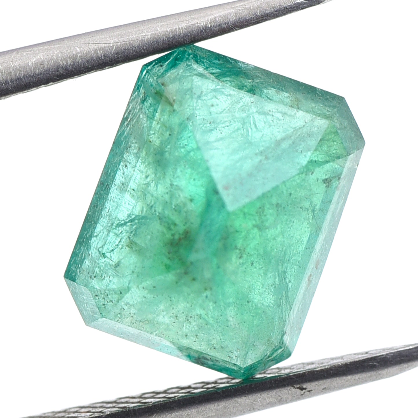 3.89 Natural Beryl Emerald Emerald Cut Gemstone