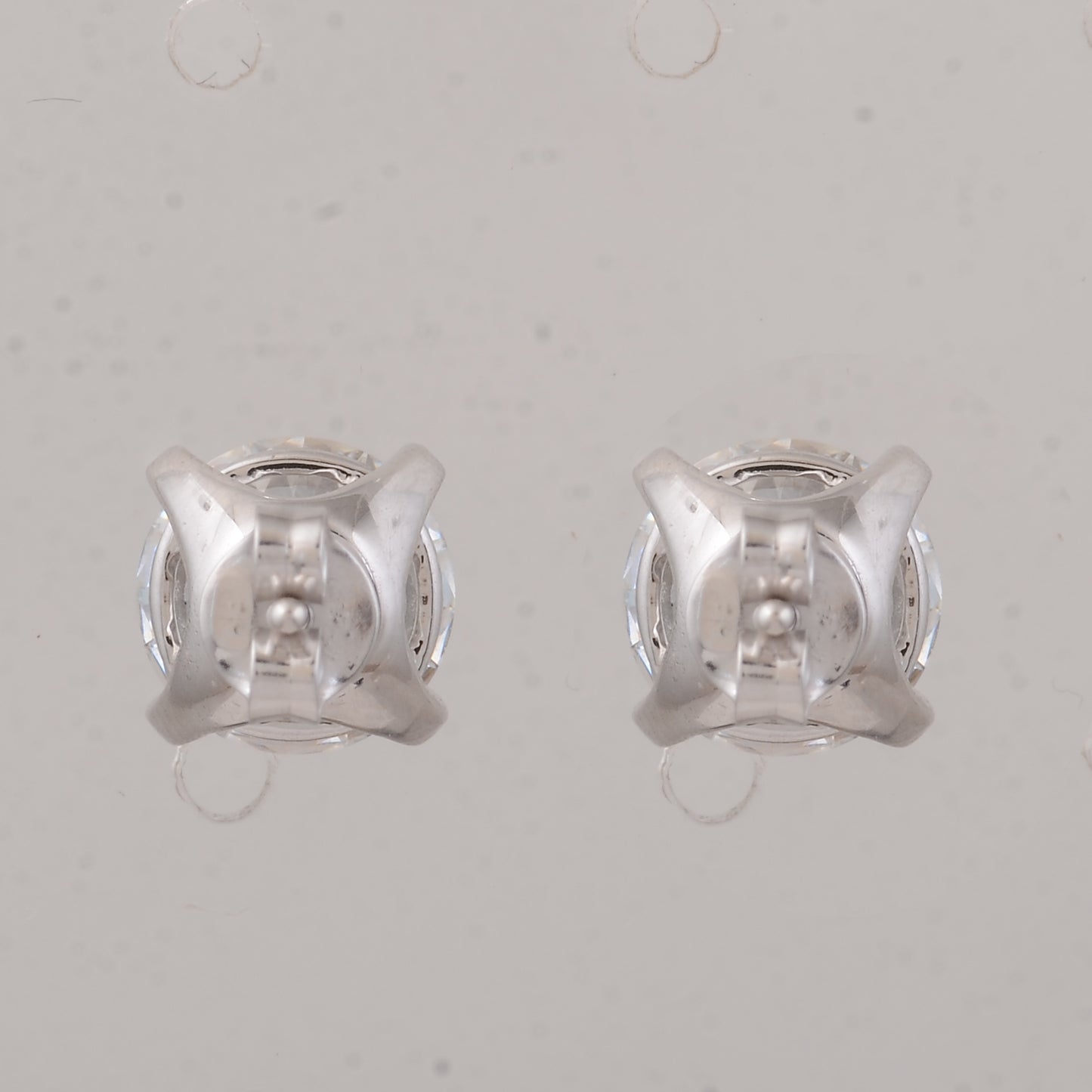 4.05 Carats Lab Grown Diamond 14K Gold Earrings