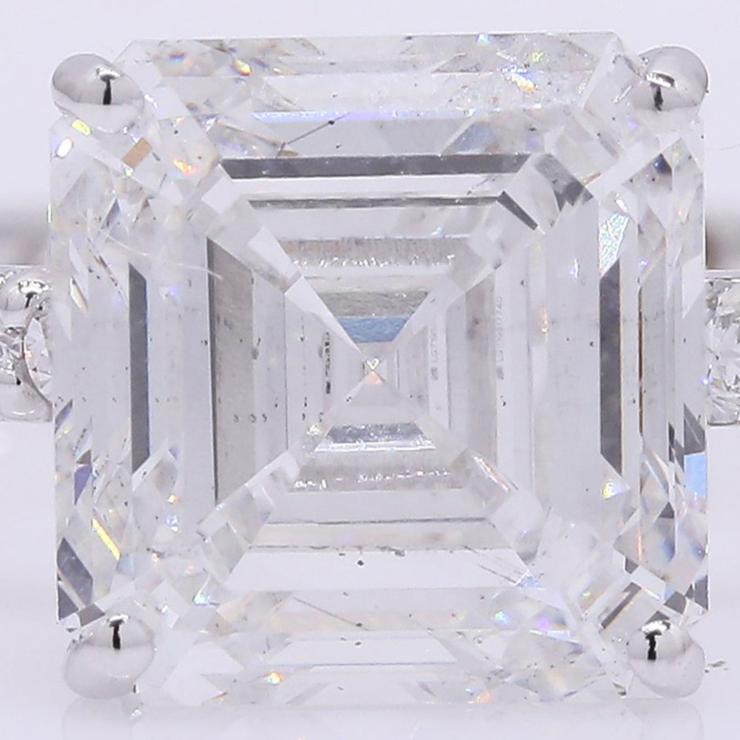 3.39 Carats Lab Grown Diamond 14K Gold Ring