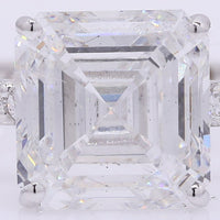 3.39 Carats Lab Grown Diamond 14K Gold Ring