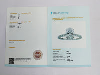 2.33 Carats Lab Grown Diamond 14K Gold Ring