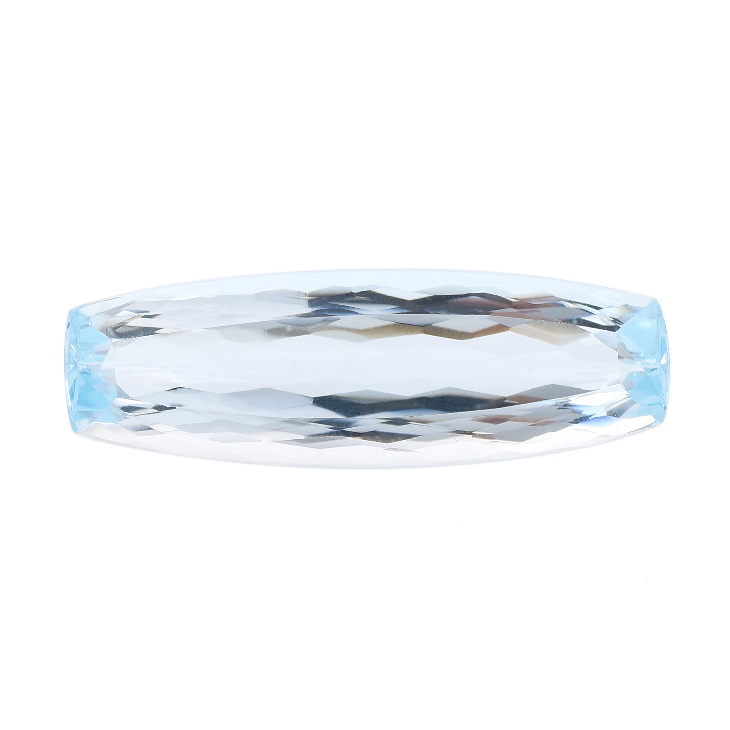 9.28 Natural Beryl Aquamarine Rectangular Cushion Mixed Cut Gemstone