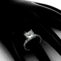 4.28 Carats Lab Grown Diamond 14K Gold Ring