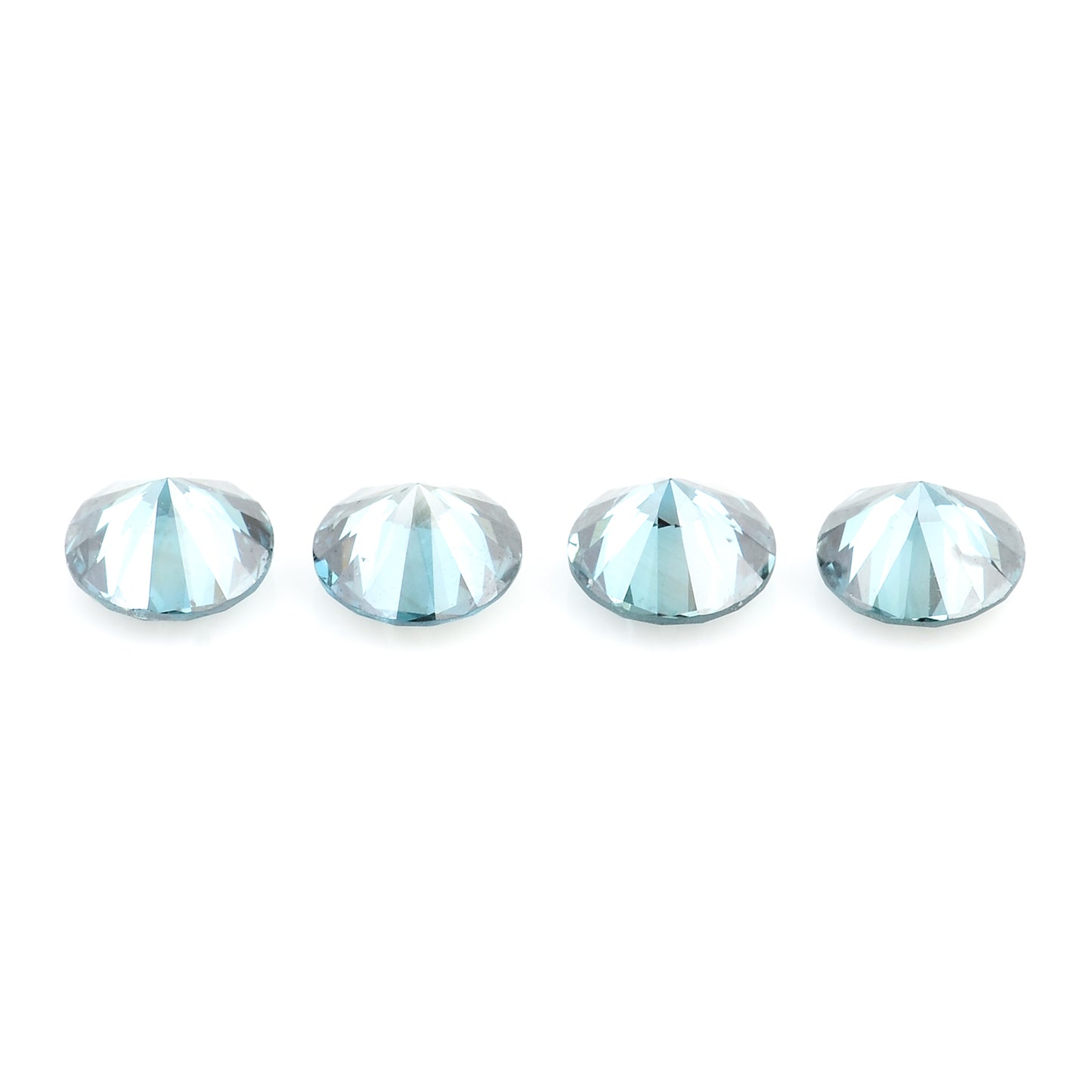 0.73 Blue Diamond Round Loose Gemstone