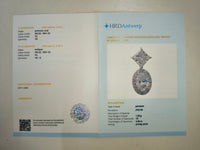 4.02 Carats Lab Grown Diamond 14K Gold Pendant