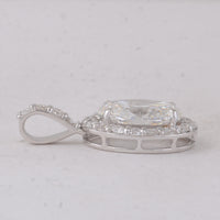 2.48 Carats Lab Grown Diamond 14K Gold Pendant