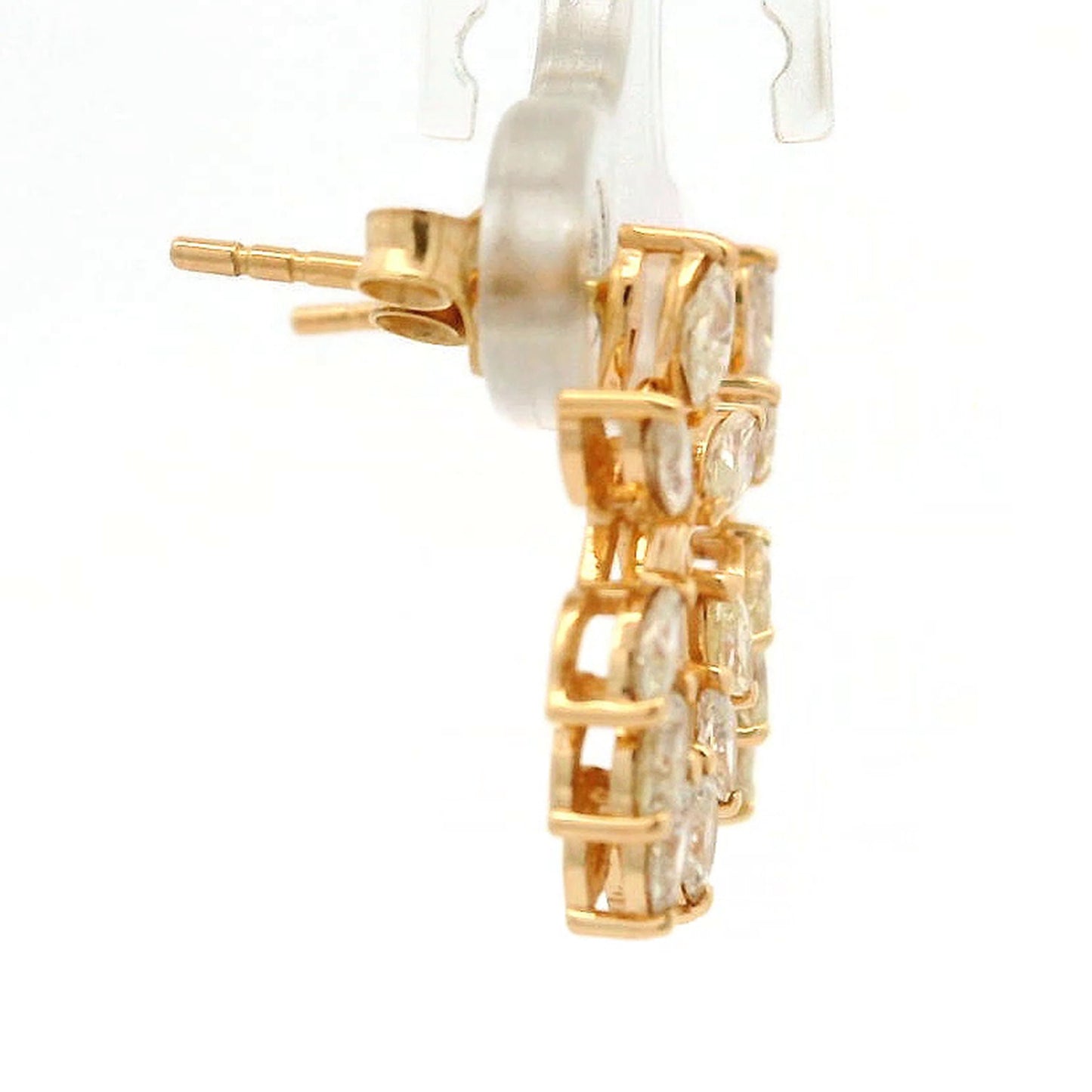 1.06 Ct Marquise Diamond 14K Gold Earrings