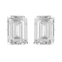 3.83 Carats Lab Grown Diamond 14K Gold Earrings