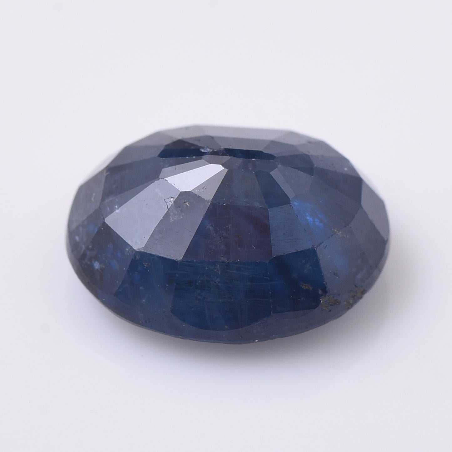 5.68 Natural Corundum Sapphire Oval Mixed Cut Gemstone