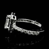 1.93 Carats Lab Grown Diamond 14K Gold Ring