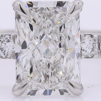 2.48 Carats Lab Grown Diamond 950 Platinum Ring