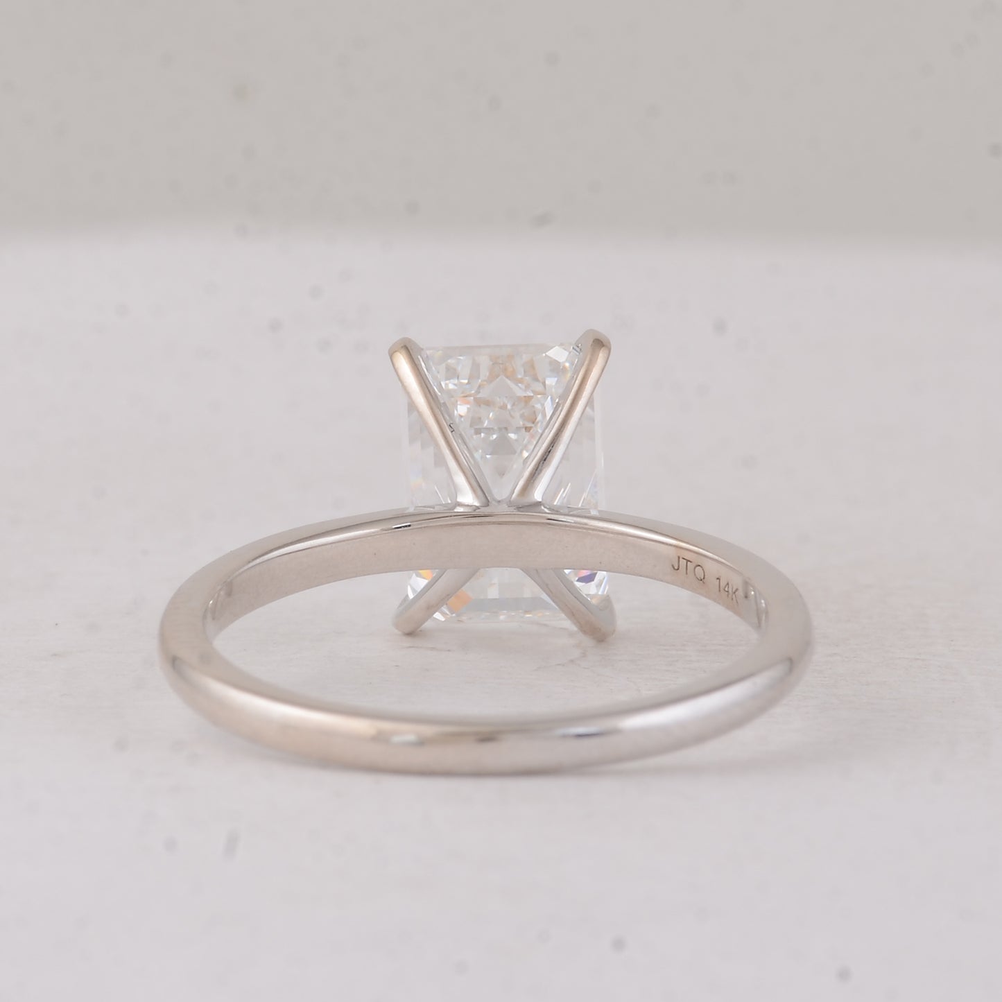2.52 Carats Lab Grown Diamond 14K Gold Ring
