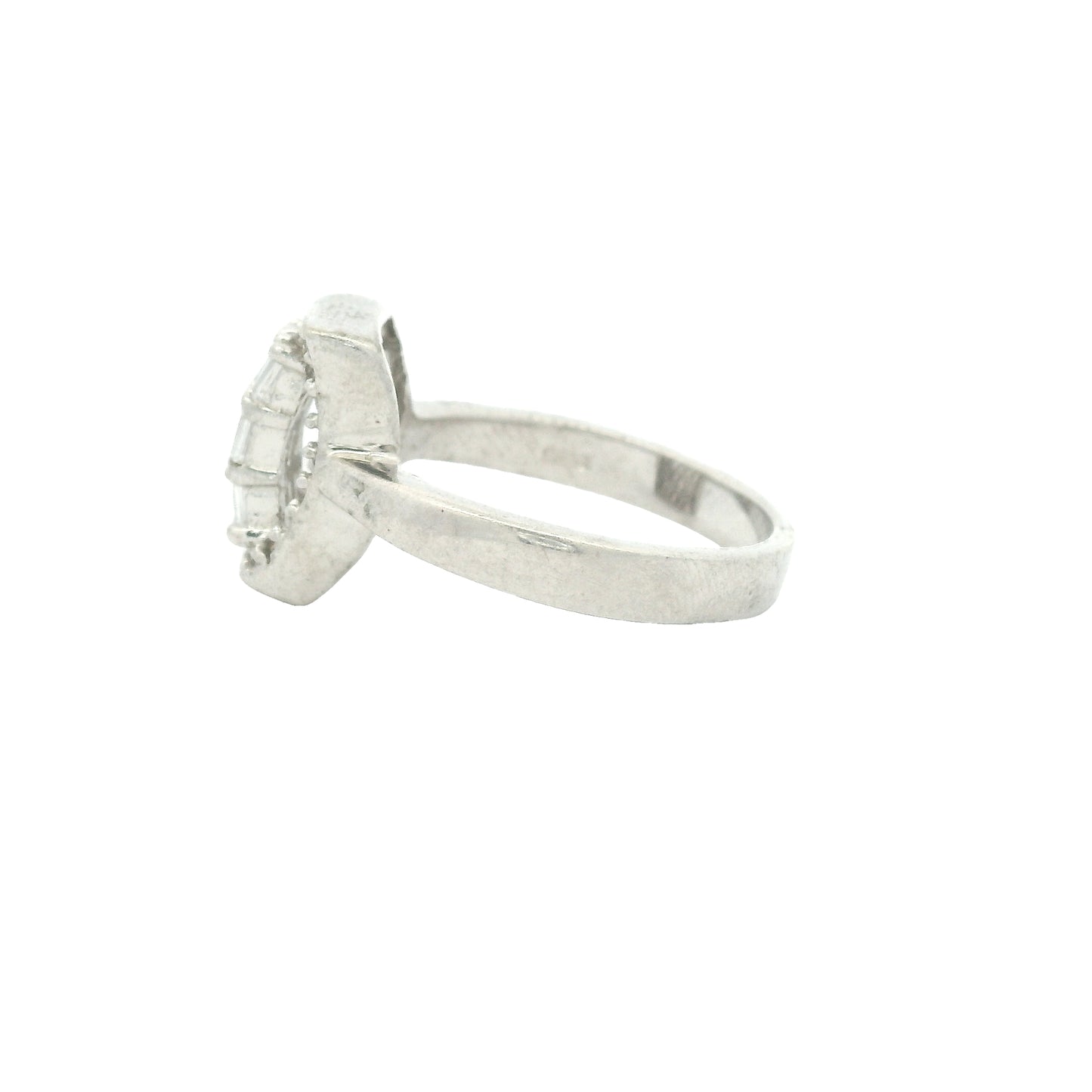 11.00 Ct Cubic Zirconia 925 Sterling Silver Ring