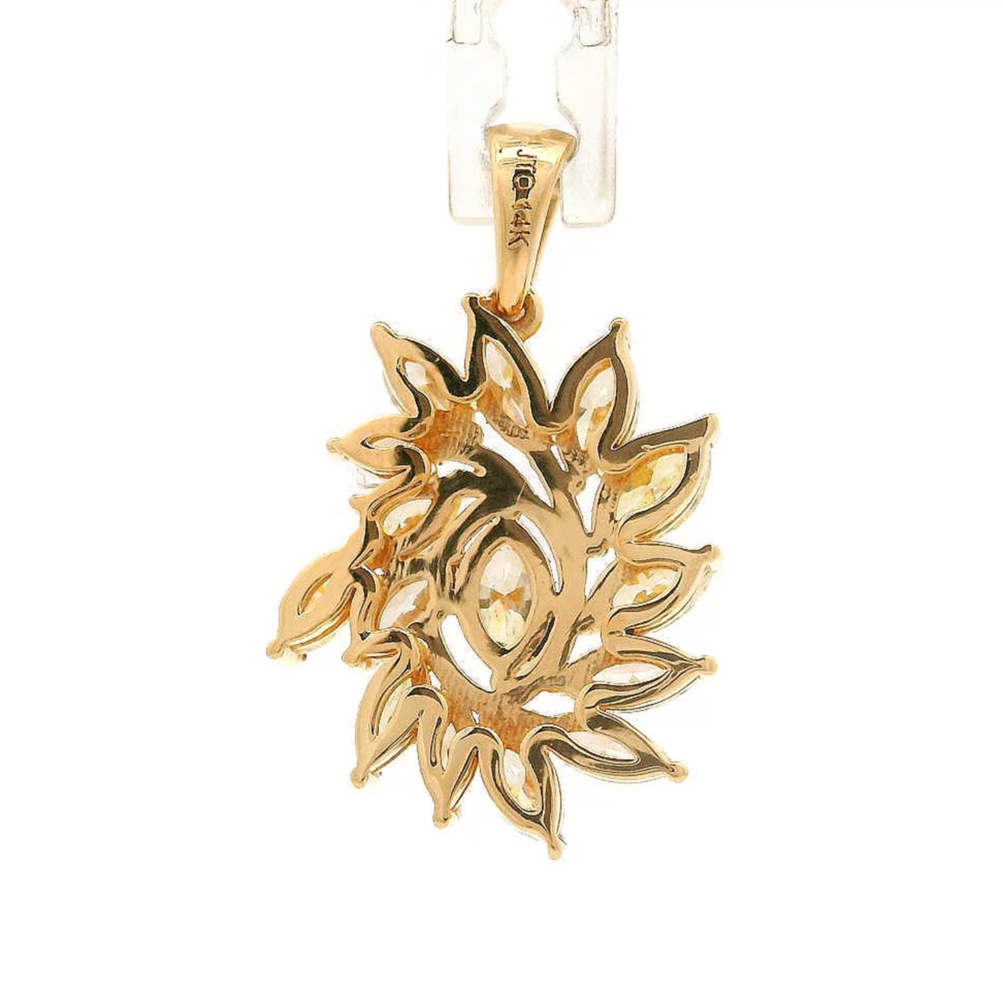 1.03 Ct Marquise Diamond 14K Gold Pendant