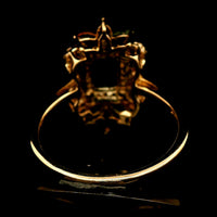 1.32 Ct Octagon Tourmaline 14K Gold Ring