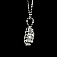 2.17 Carats Lab Grown Diamond 14K Gold Pendant