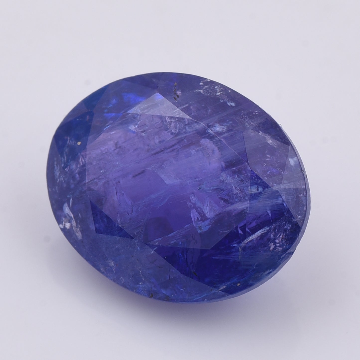 5.94 Natural Zoisite Tanzanite Oval Mixed Cut Gemstone